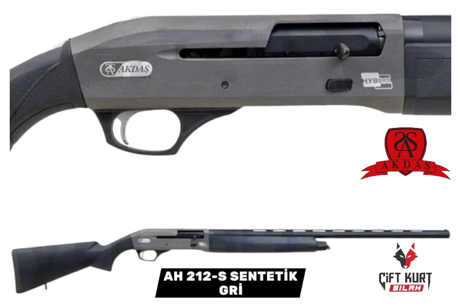 AKDAŞ HYBRİT AH212 S (SENTETİK) GRİ YİVSİZ AV TÜFEĞİ